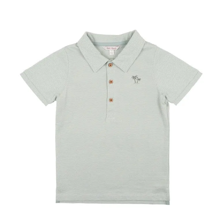 Fox & Finch - Savanna Palm Polo Tee