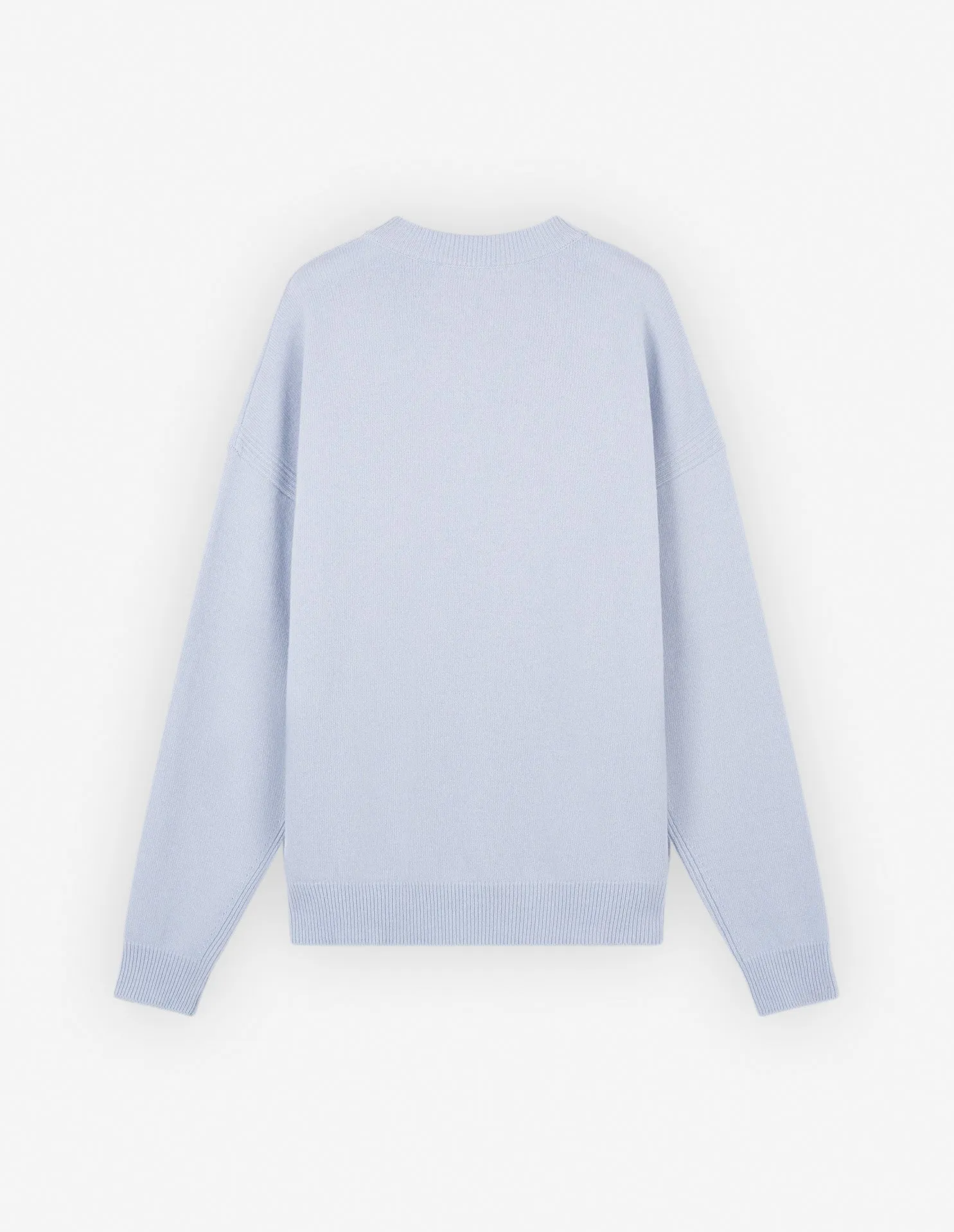 Fox Head Intarsia Comfort Jumper Sky Blue