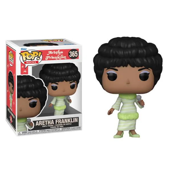 Funko Pop! Rocks: Aretha Franklin (Green Dress)