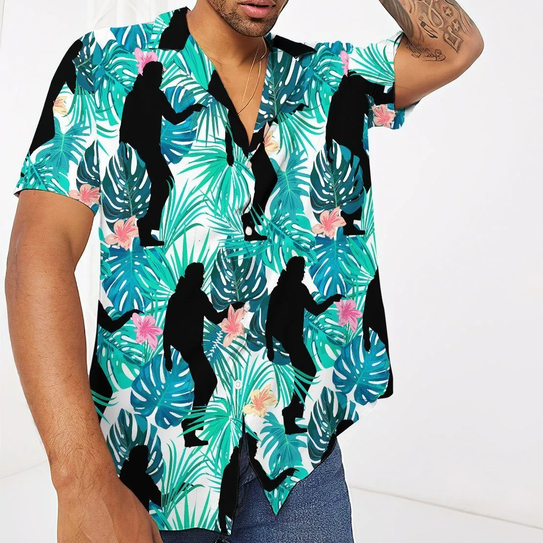 Gearhuman 3D Michael Jackson Hawaii Shirt