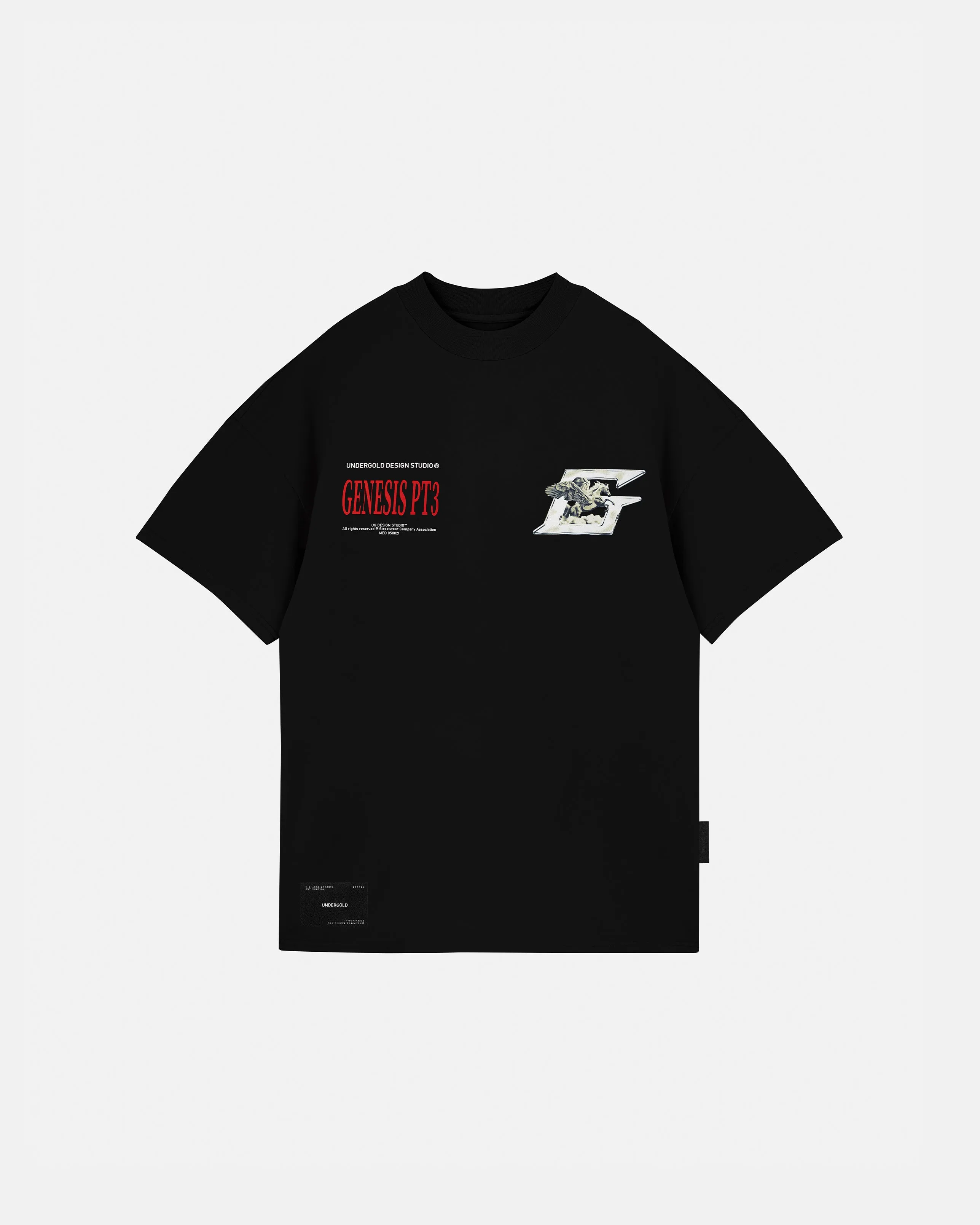 Genesis PT03 Pegasus G T-shirt Black