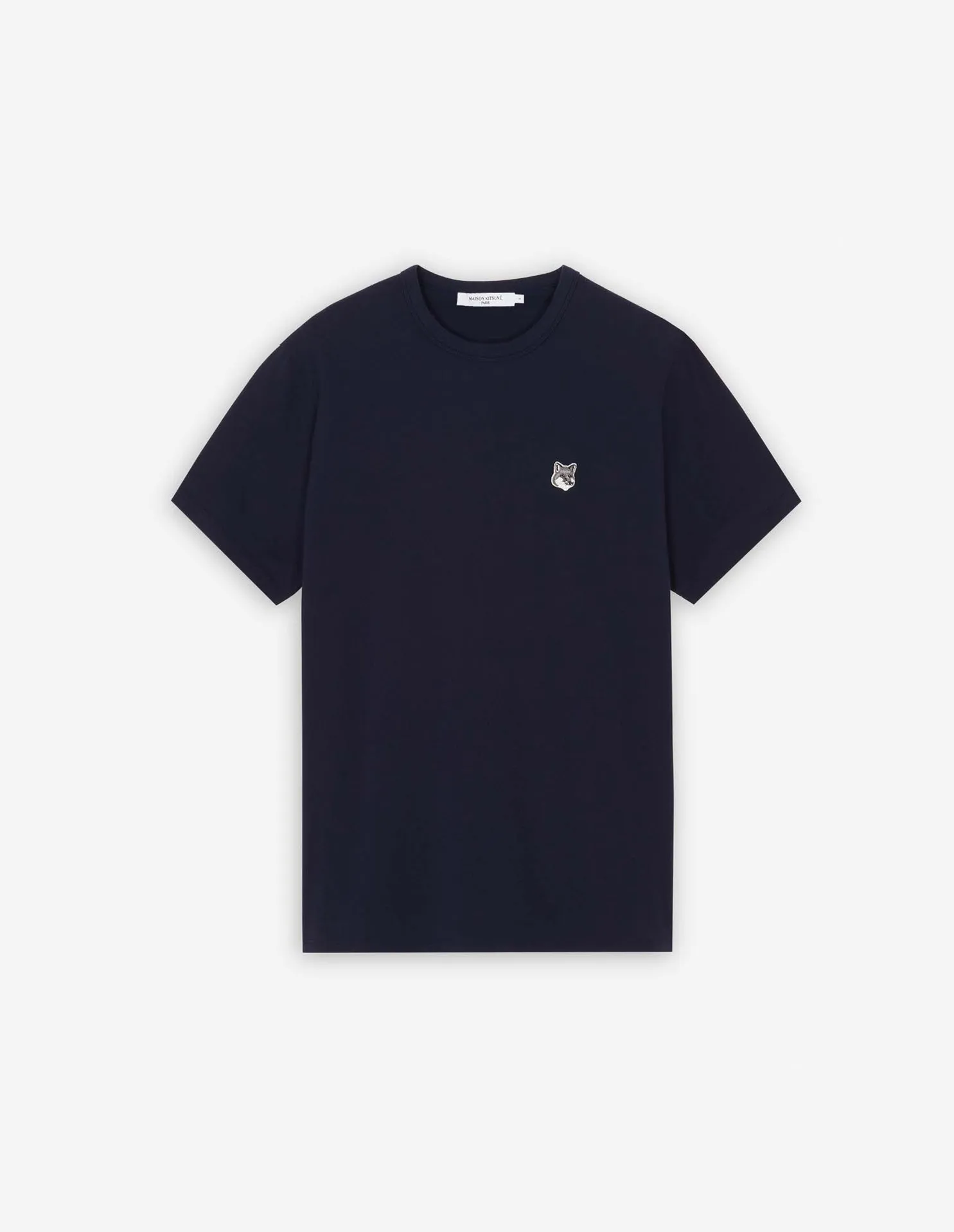 Grey Fox Head Patch Classic Tee-shirt Navy