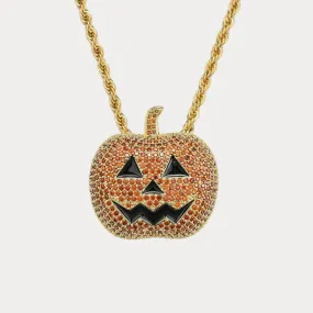 Halloween Pumpkin Necklace