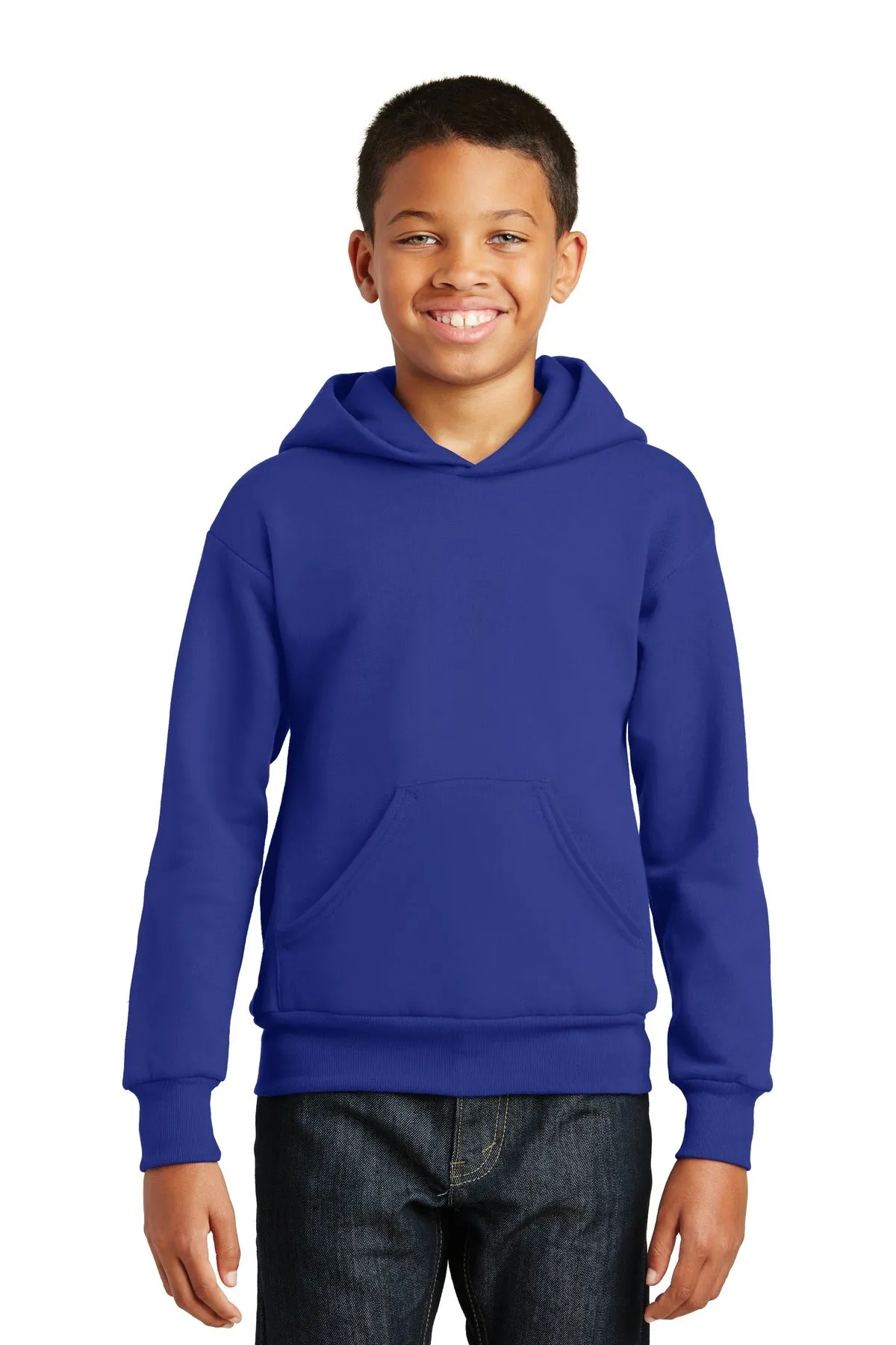 Hanes - Youth EcoSmart Pullover Hooded Sweatshirt. P470