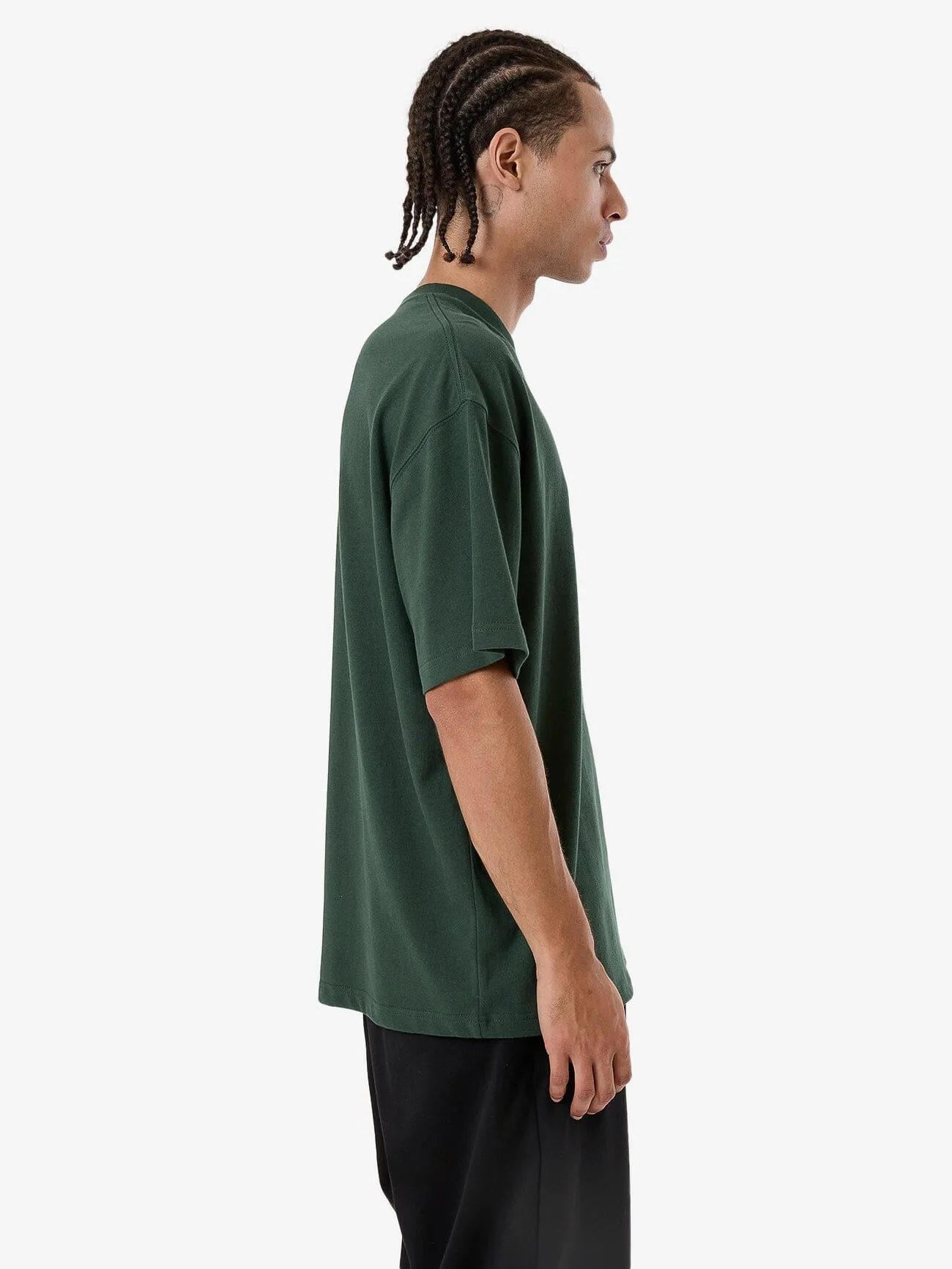 Hard Knocks Box Fit Oversize Tee - Sycamore