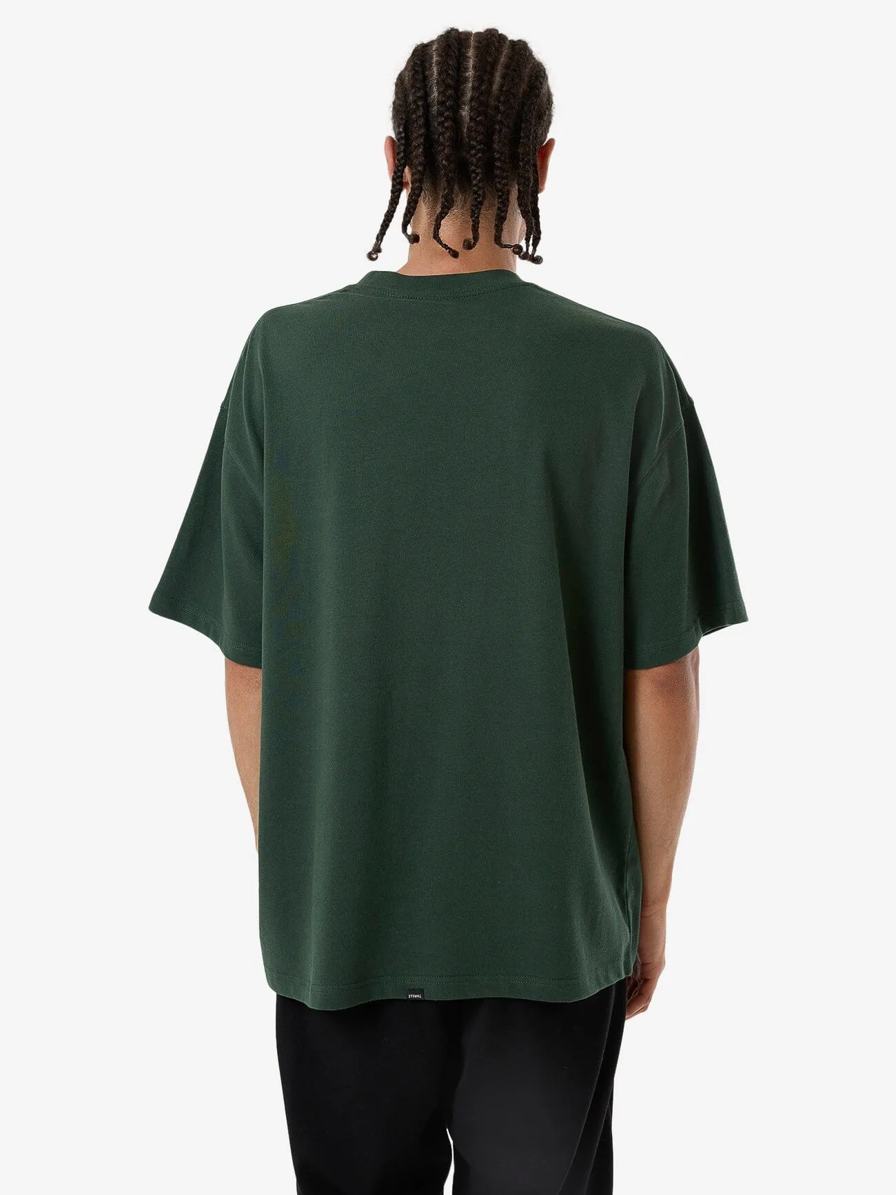 Hard Knocks Box Fit Oversize Tee - Sycamore