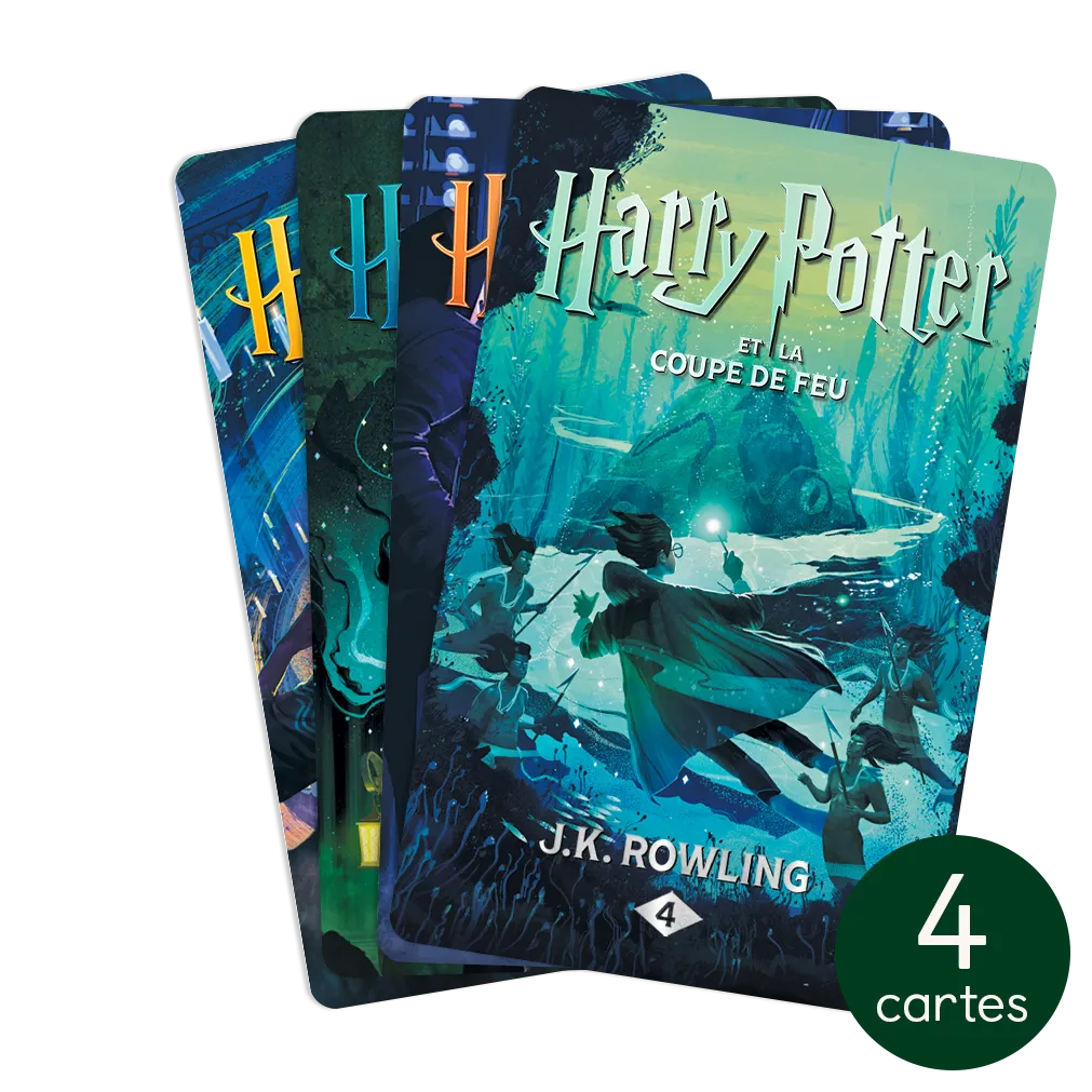 Harry Potter : livres 4 à 7