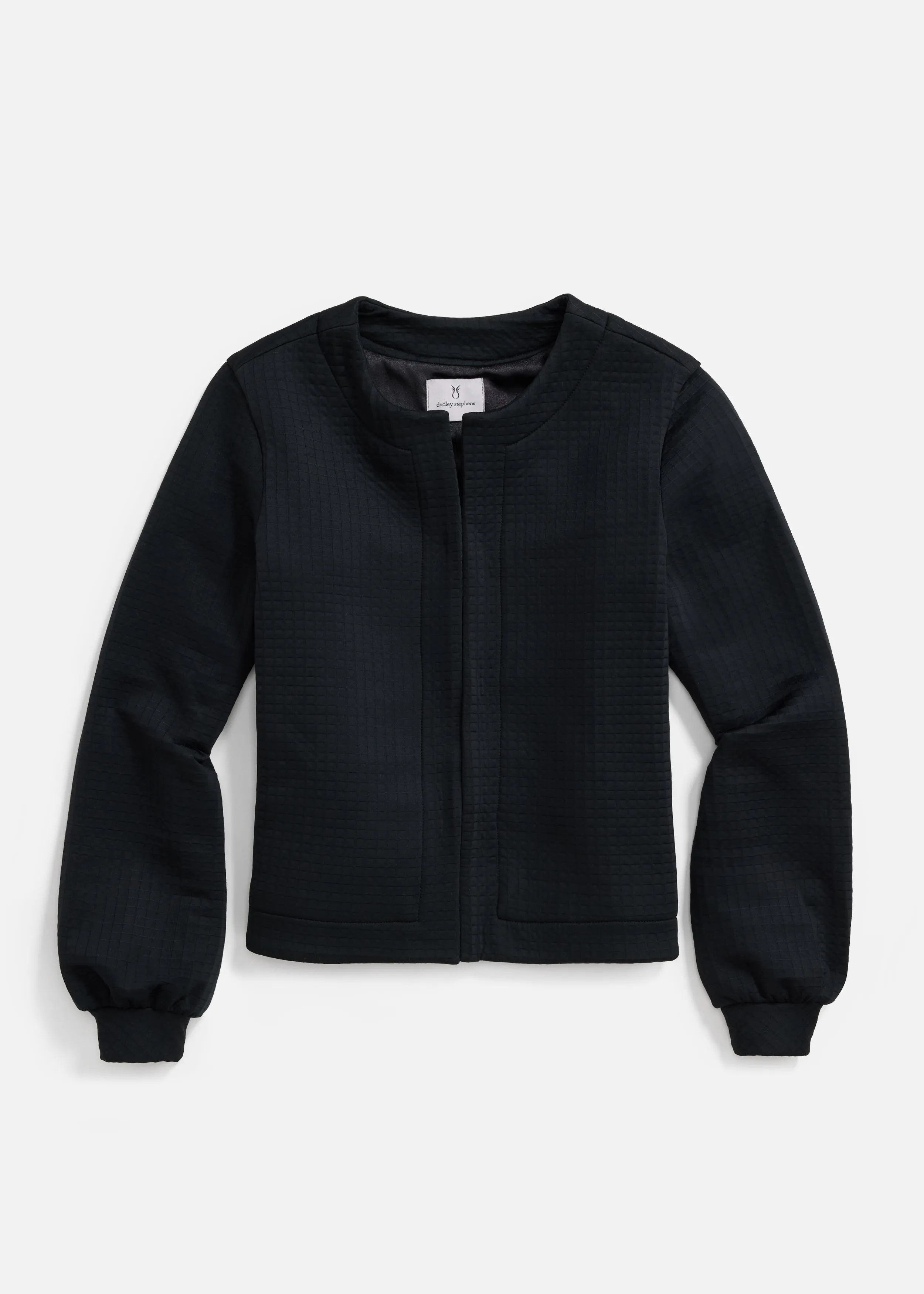 Haverhill Cardigan in Waffle (Black)