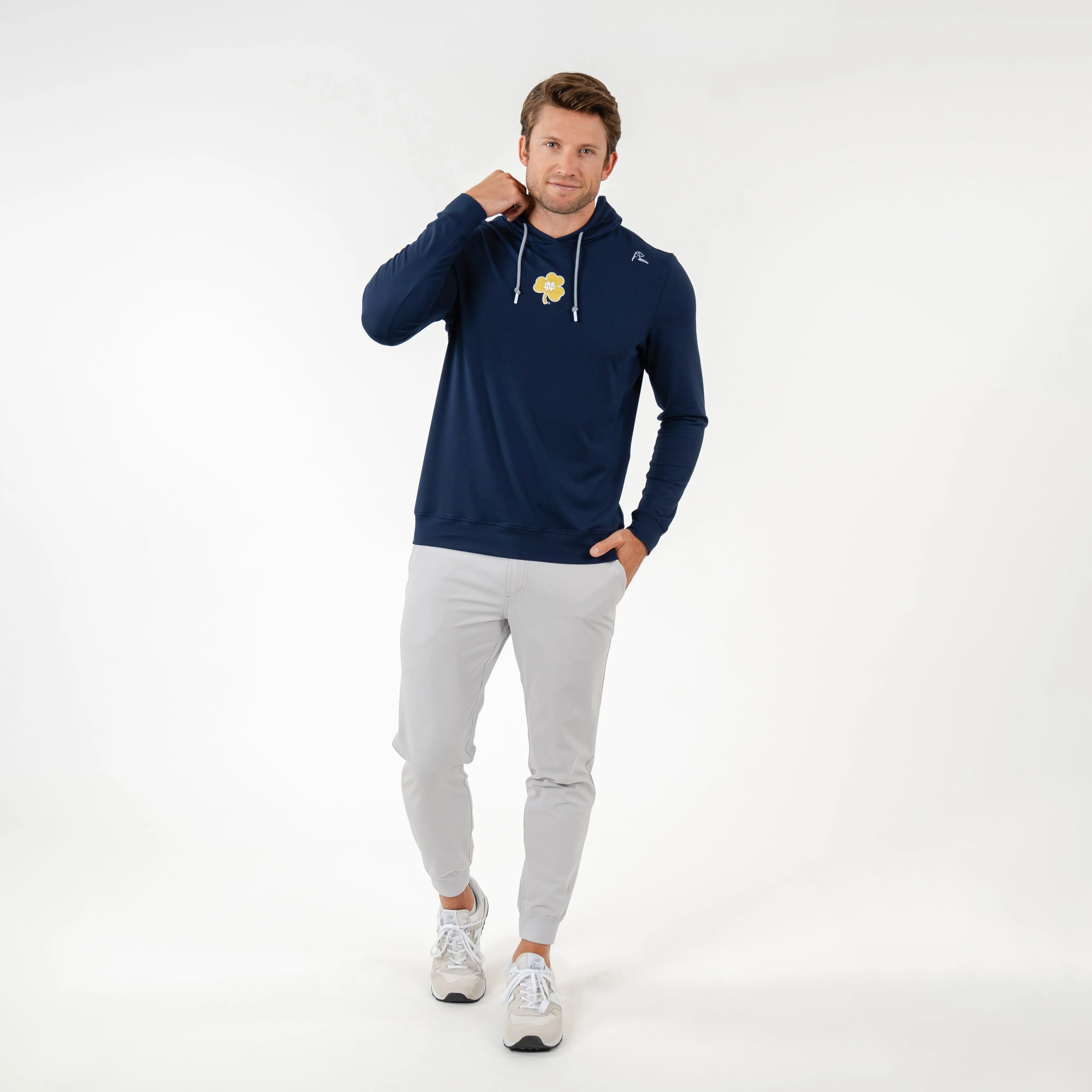 Hesi Collegiate Hoodie - Notre Dame | Solid - Indigo Blue - Notre Dame - 1