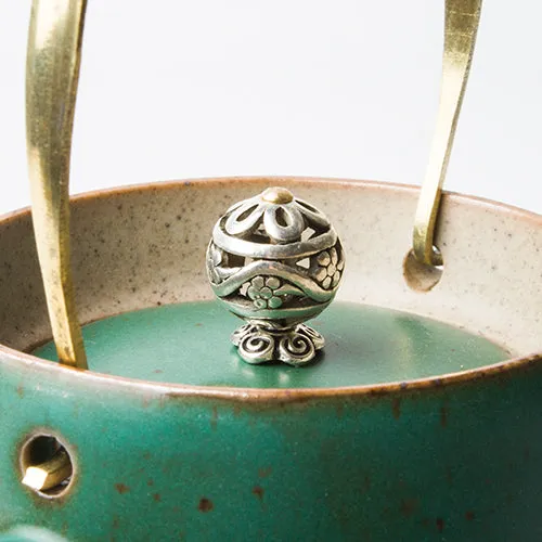 Hisui Jade Green Oriental Tea Pot