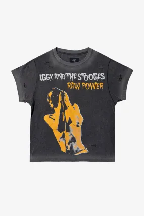 IGGY & THE STOOGES RAW POWER VINTAGE T-SHIRT