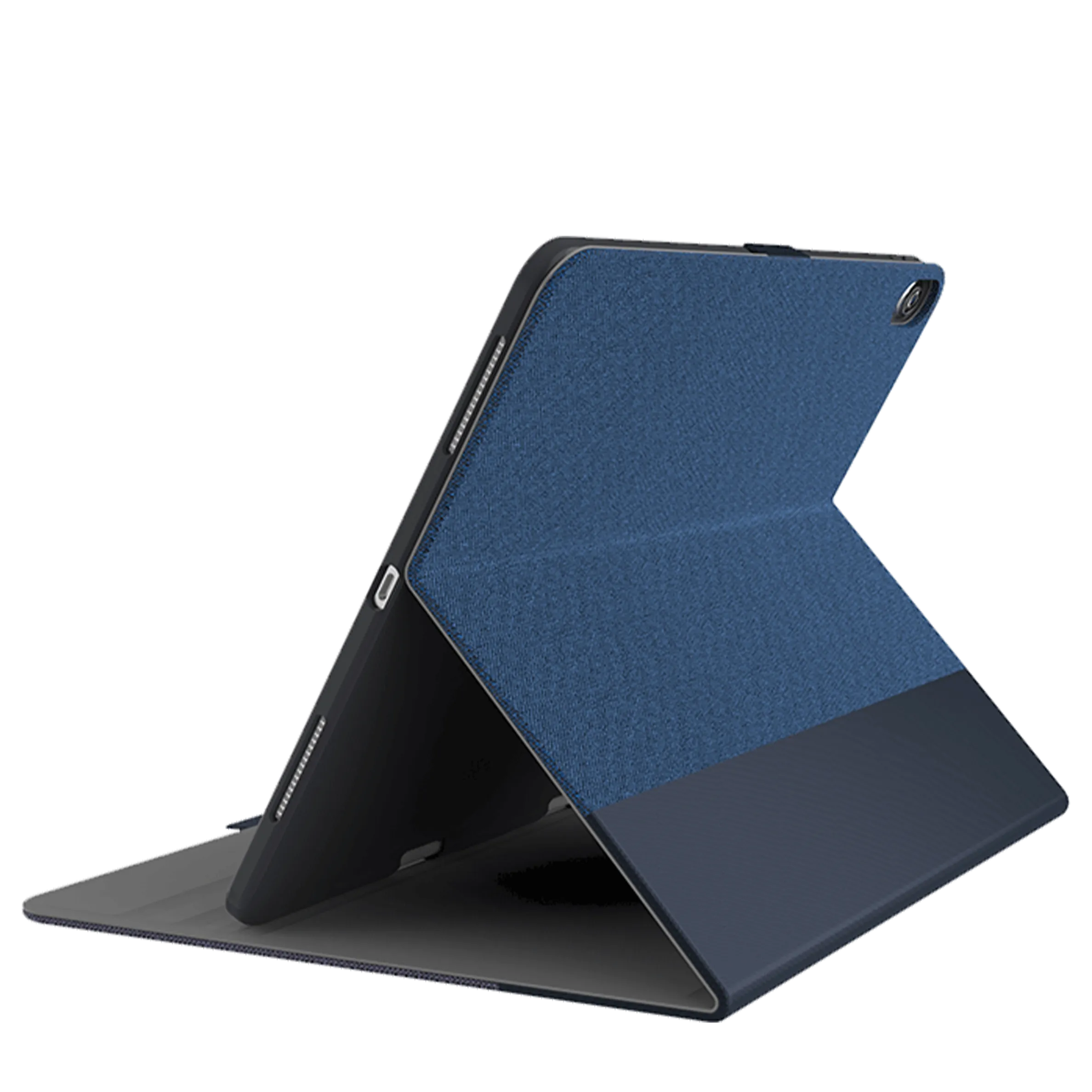 iPad Pro 12.9" (2021/2020/2018) Case with Apple Pencil Holder  - Navy/Blue