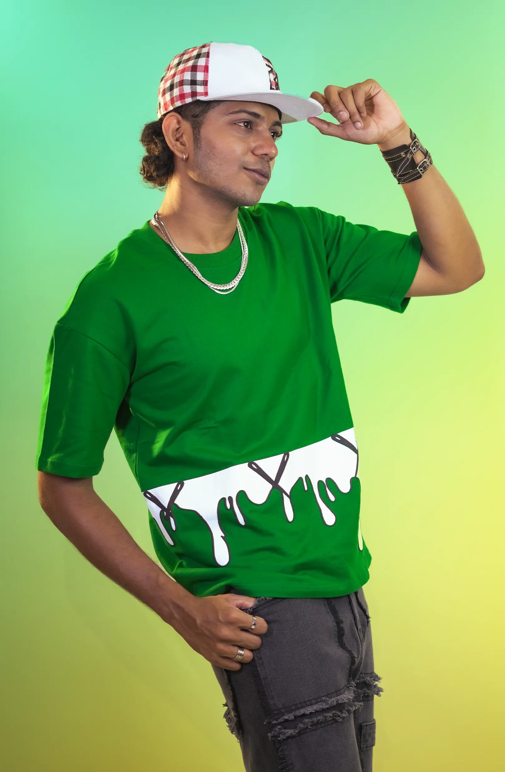 IZI Specials: Feel the Drip Tee (Green)