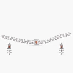 Jayna Nakshatra CZ Choker Set