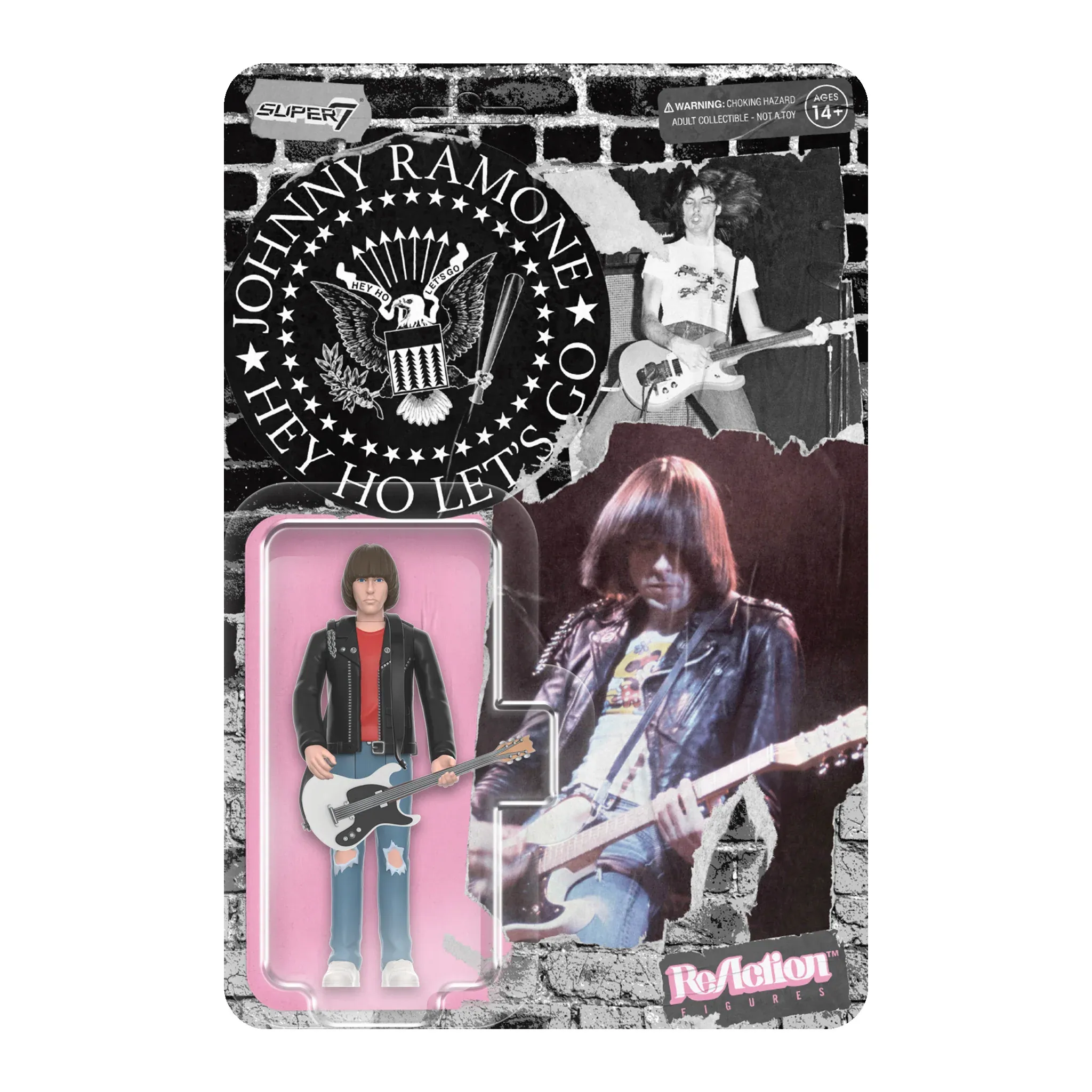 Johnny Ramone Reaction Figures Wave 01 - Johnny Ramone