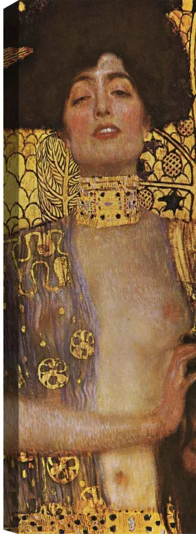 Judith I | Gustav Klimt Masters Classic Art in Gallery Wrapped Canvas | Various Sizes