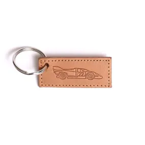 Le Mans Key Chain | Tan