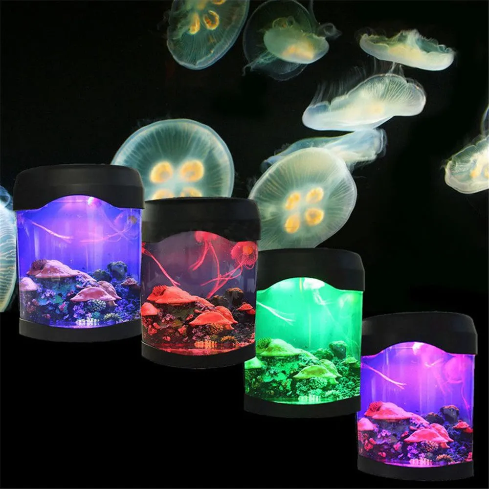 LED Jellyfish Night Light