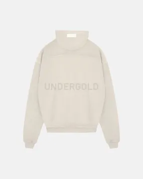 Line Logo Hoodie Cream