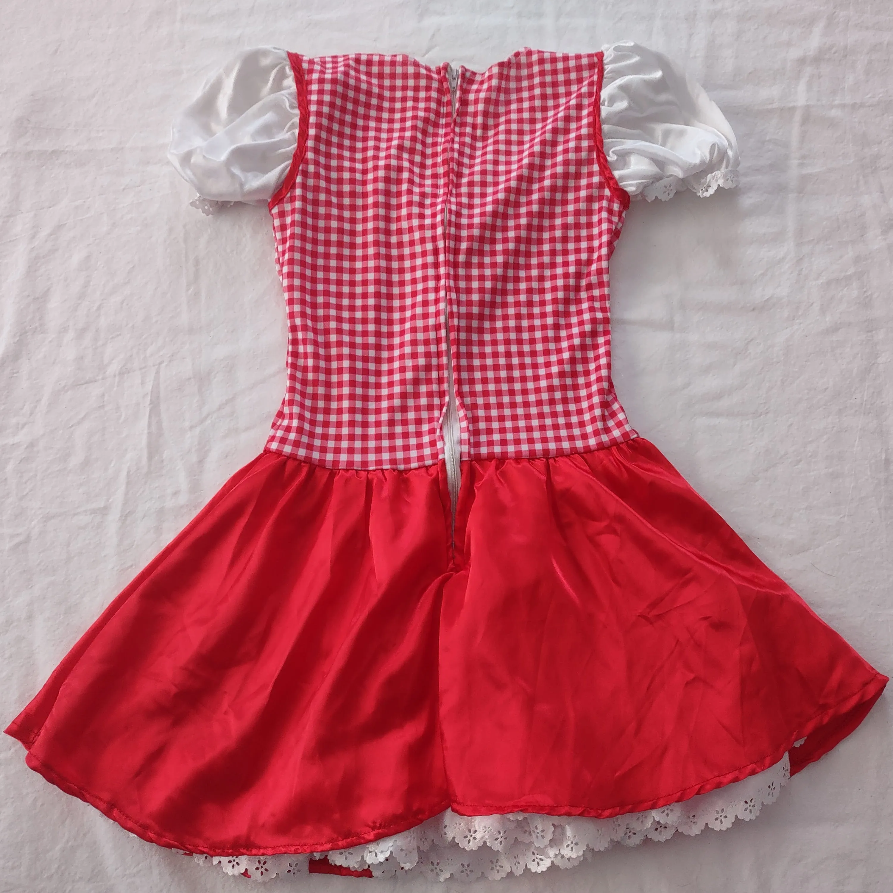 Little Red Riding Hood Girls Dress Costume Size M 8-10