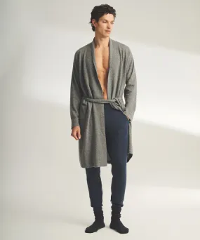 Long Signature Cashmere Robe