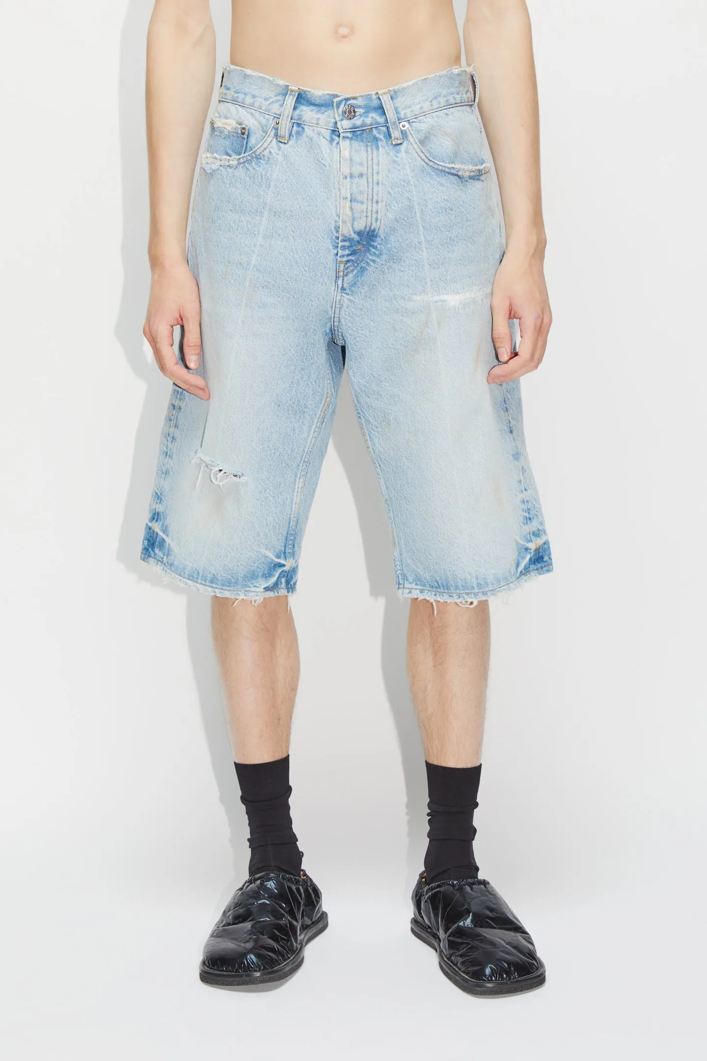 Loose-fit Jeans Shorts