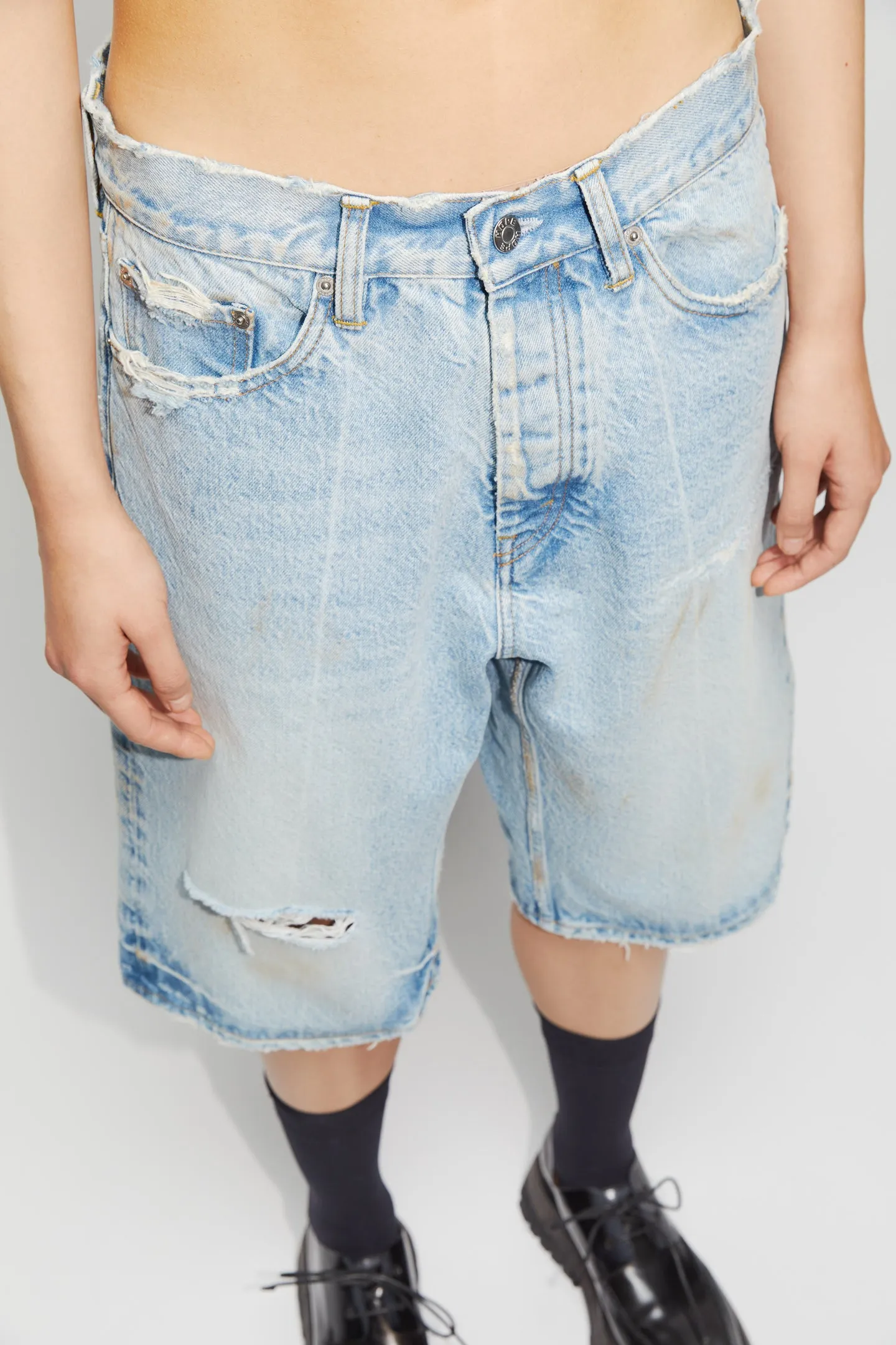 Loose-fit Jeans Shorts