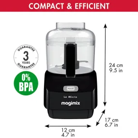 Magimix Le Micro Food Processor BLACK