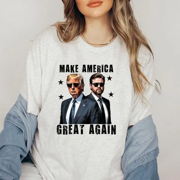 Make America Great Again Trump Vance Graphic Tee