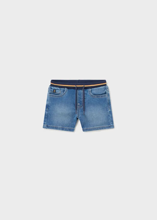 Mayoral Baby Boys Soft Denim Shorts