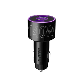 MICRODIA QC4.0   Dual PD3.0 140W Car Charger