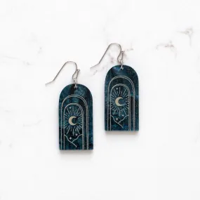 Midnight Moon Earrings