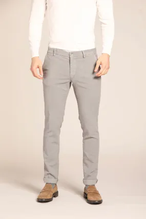 Milano Style pantalone chino uomo in fustagno extra slim fit