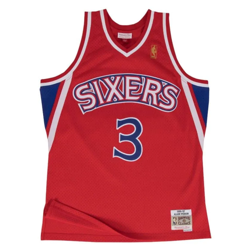 Mitchell & Ness NBA JERSEY PHILADELPHIA SIXERS #3