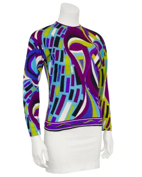 Multi Colour Fine Cashmere Top