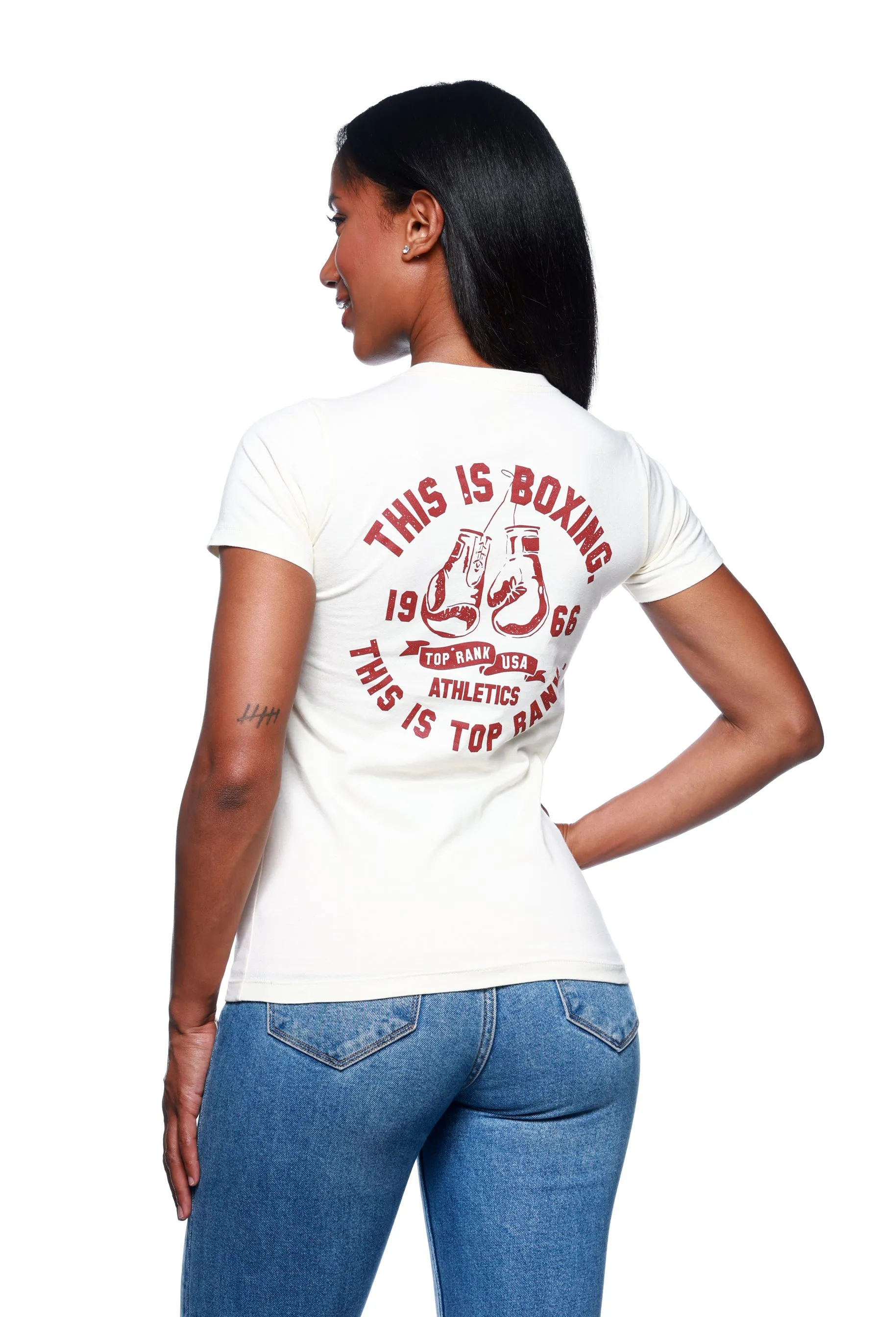 Natural Women's Top Rank Crew Neck T-Shirt