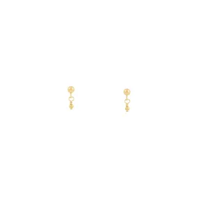 Noa Beaded Earrings - Gold