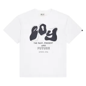 PAST, PRESENT, FUTURE BOY T-SHIRT - WHITE