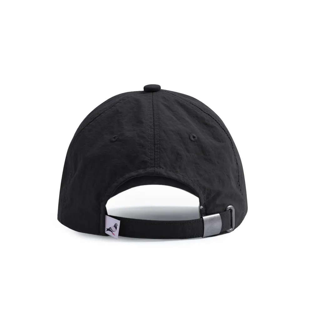 Pigeon Logo Nylon Cap - Black