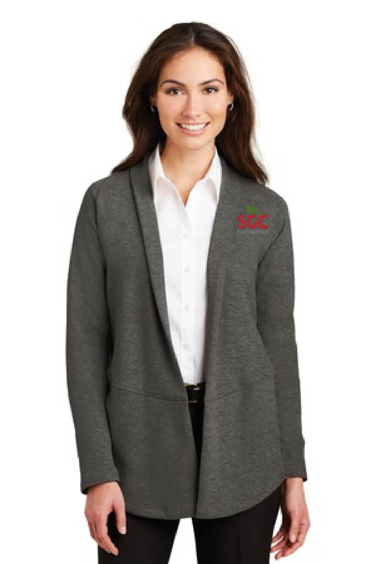 Port Authority® Ladies Interlock Cardigan - L807