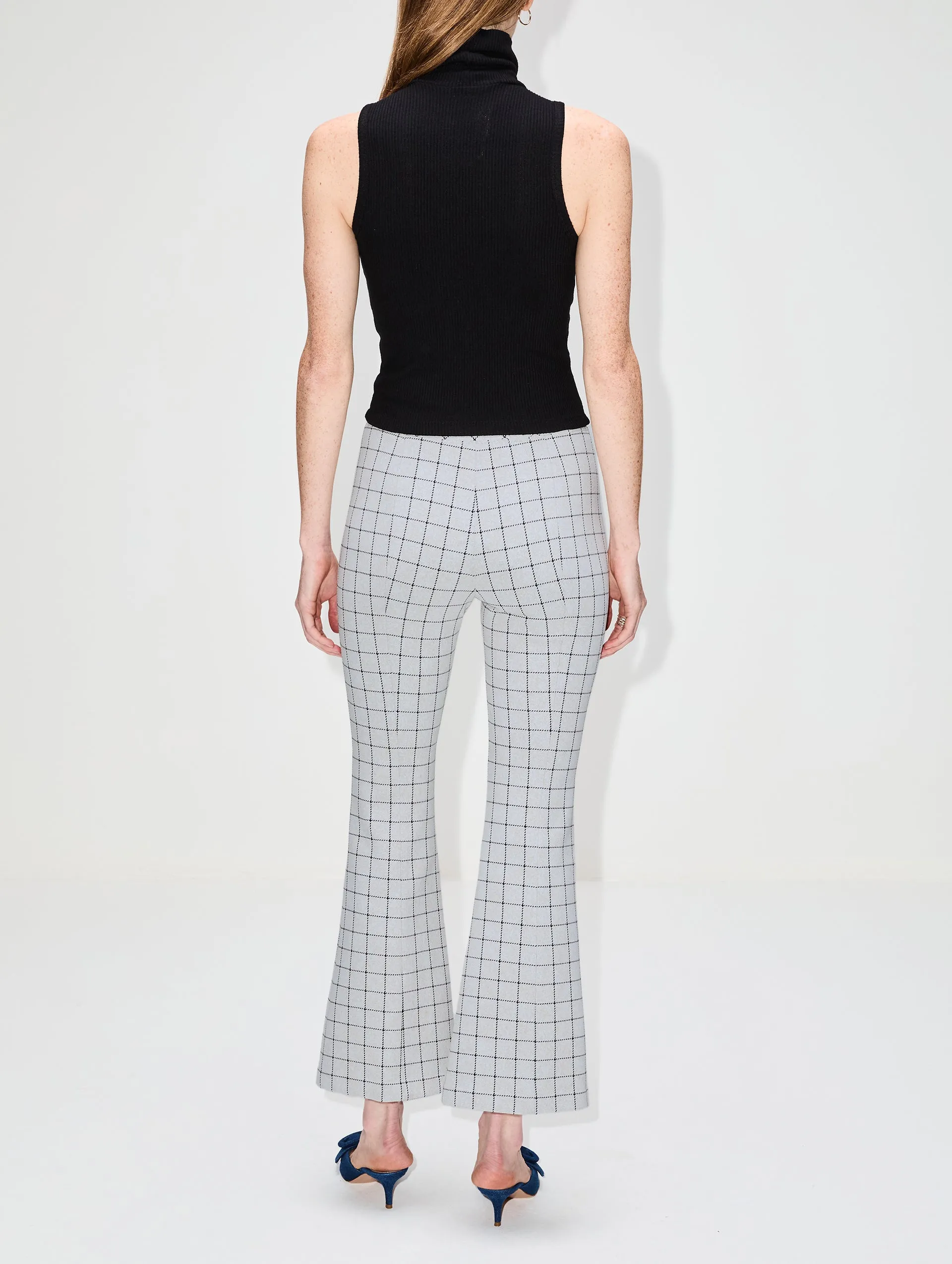 Pull On Cropped Flare Pant