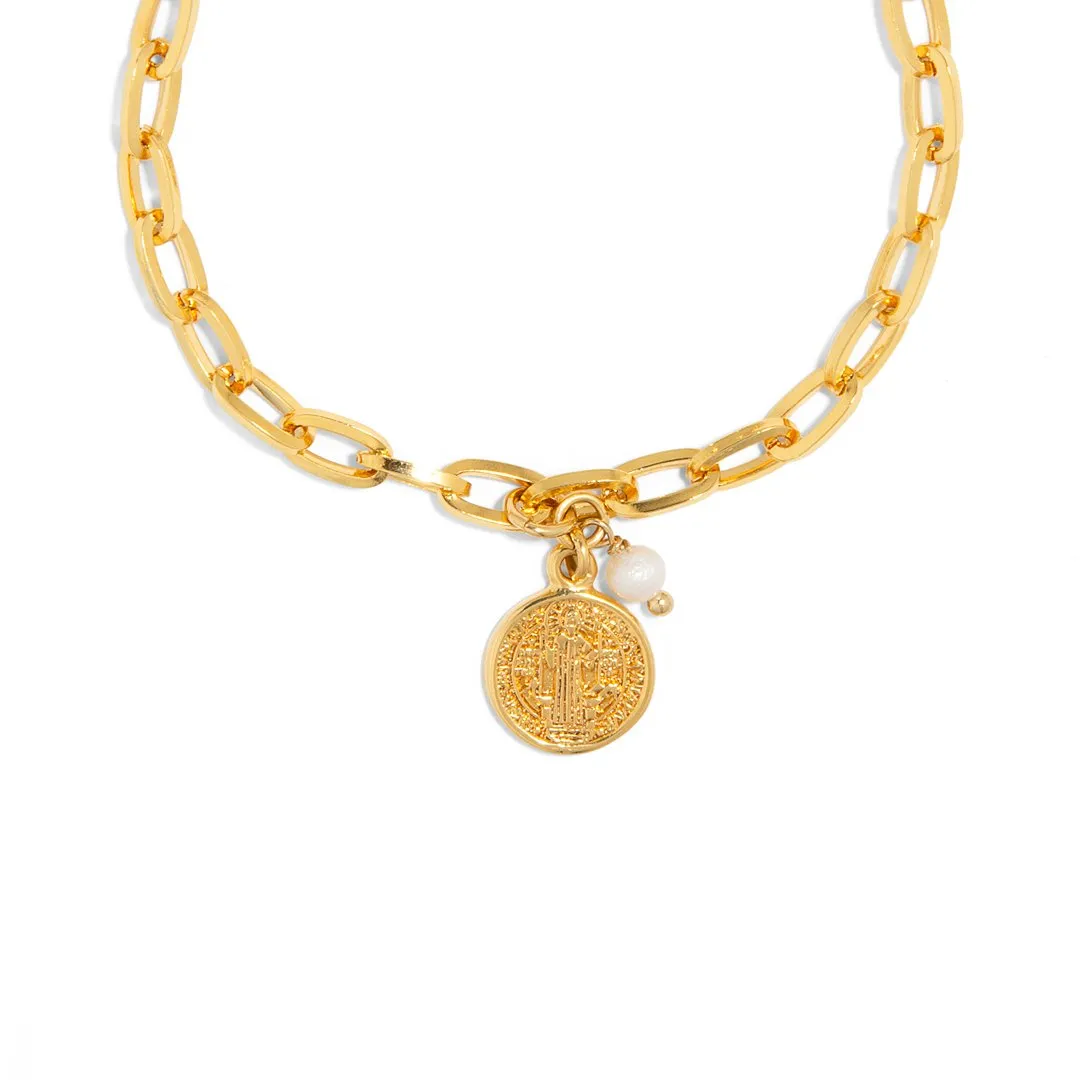 SAN BENITO MEDAL BRACELET