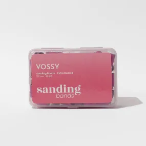 sanding bands - 80 grit