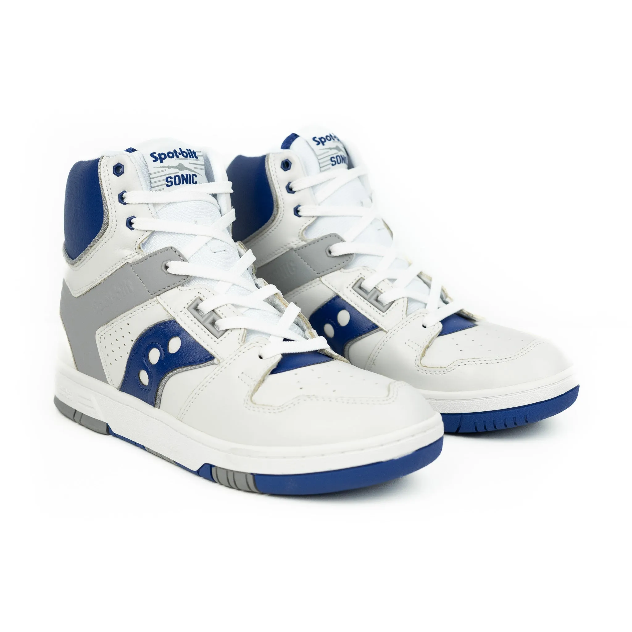 SPOTBILT SONIC HI WHITE | ROYAL