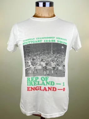 T-Shirt | 1988 | Ireland vs England | Euro 88 Bootleg T-Shirt