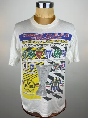 T-Shirt | 1993 | Juve vs Dortmund | UEFA Cup Final | Bootleg T-Shirt