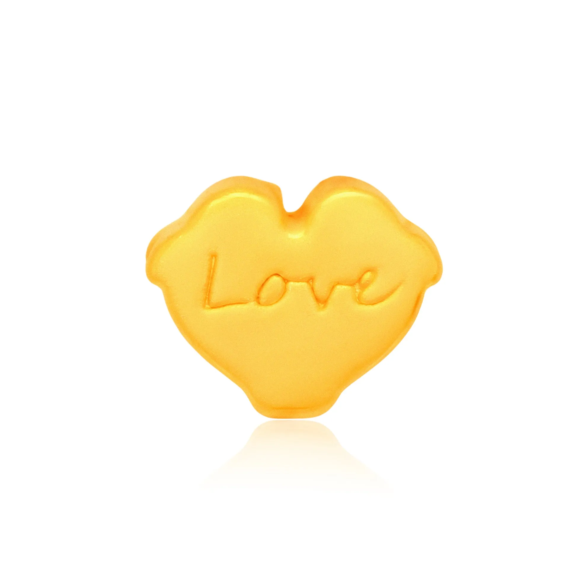 TAKA Jewellery 999 Pure Gold Charm Heart