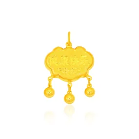 TAKA Jewellery 999 Pure Gold Pendant