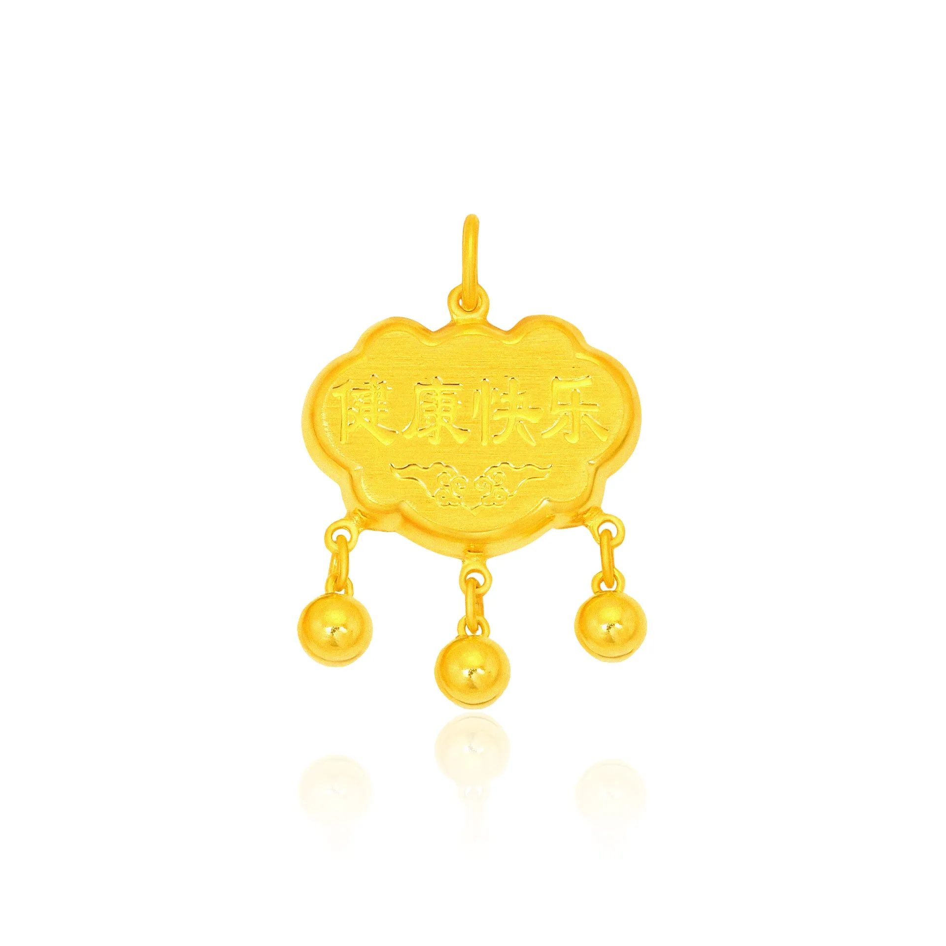 TAKA Jewellery 999 Pure Gold Pendant