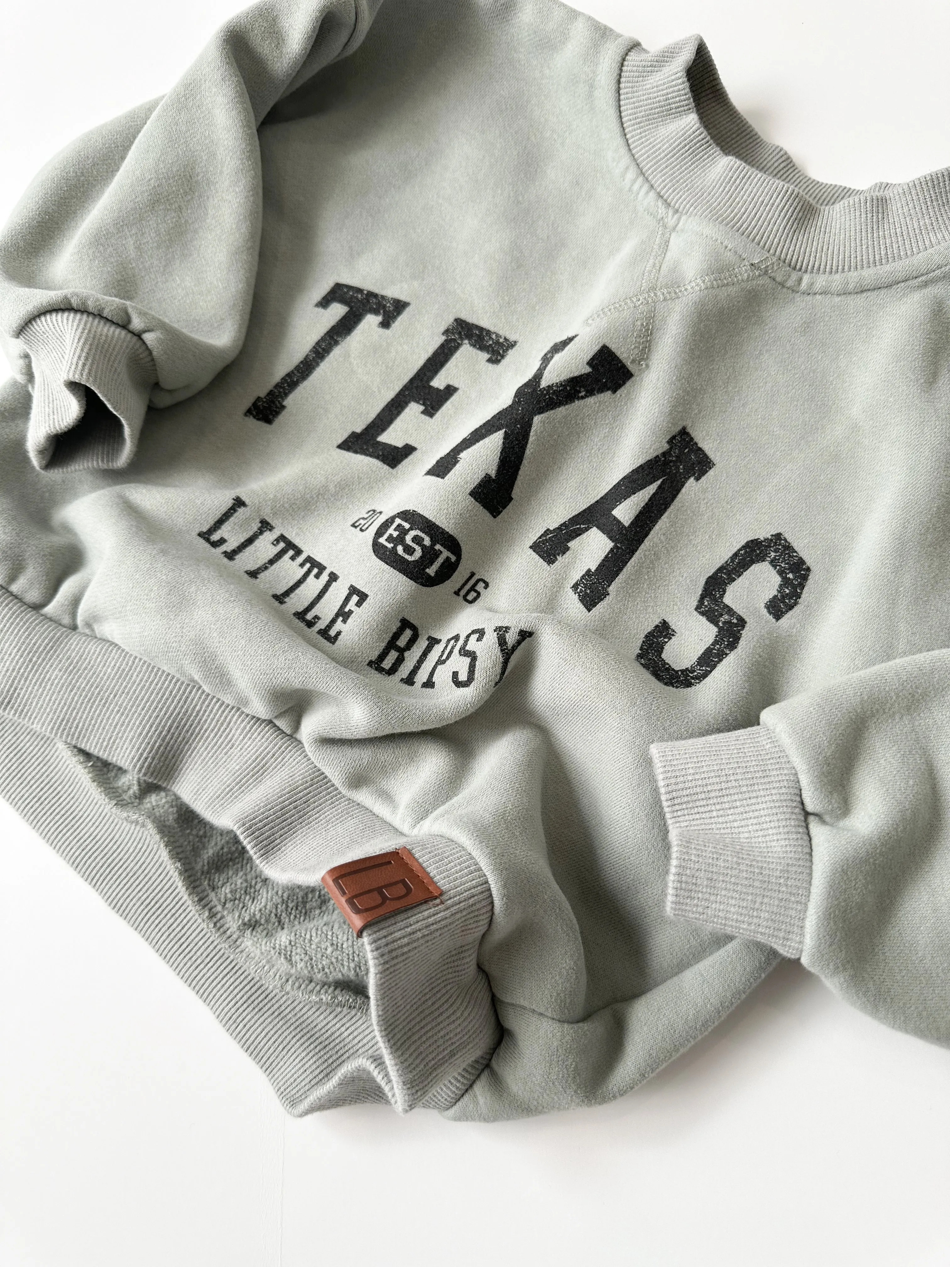 TEXAS Crewneck - Fern